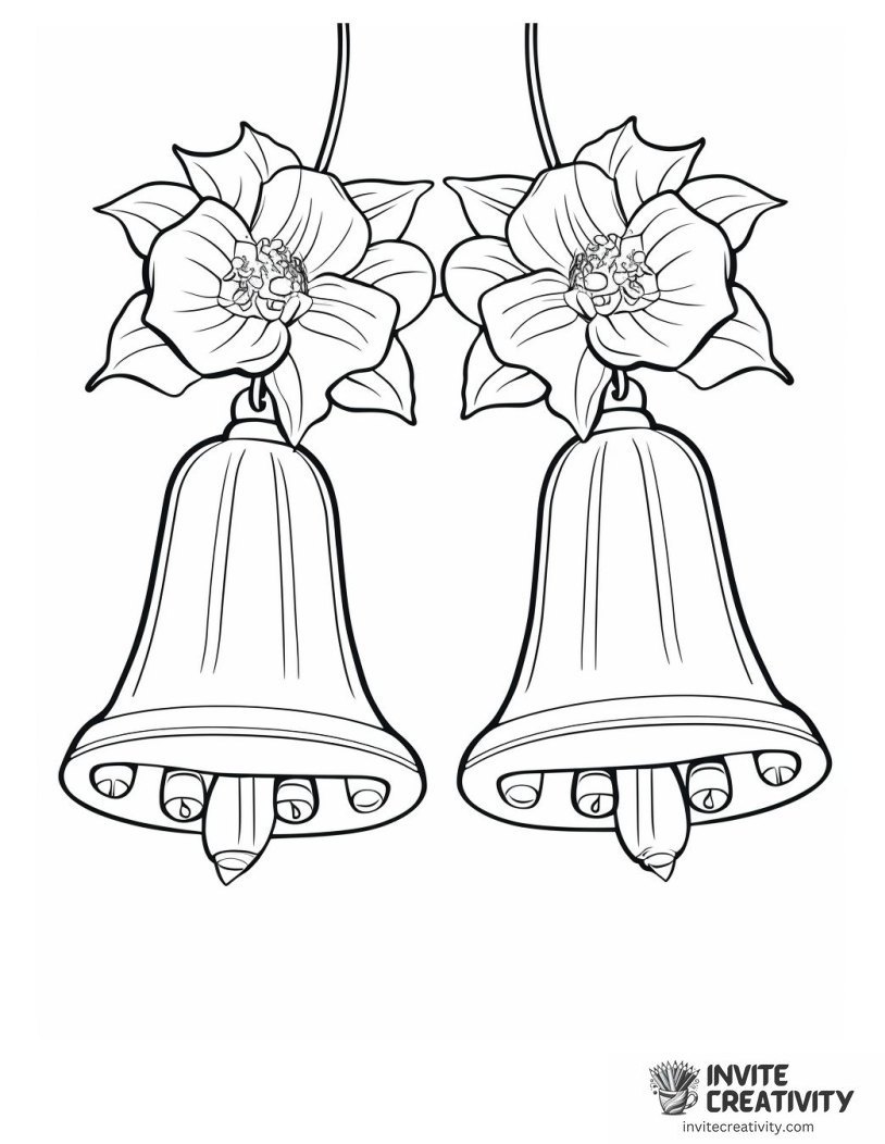 Christmas Bells Coloring page