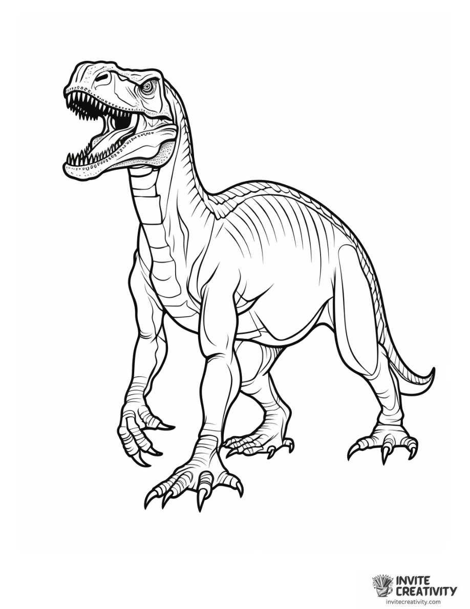 Allosaurus Coloring Pages