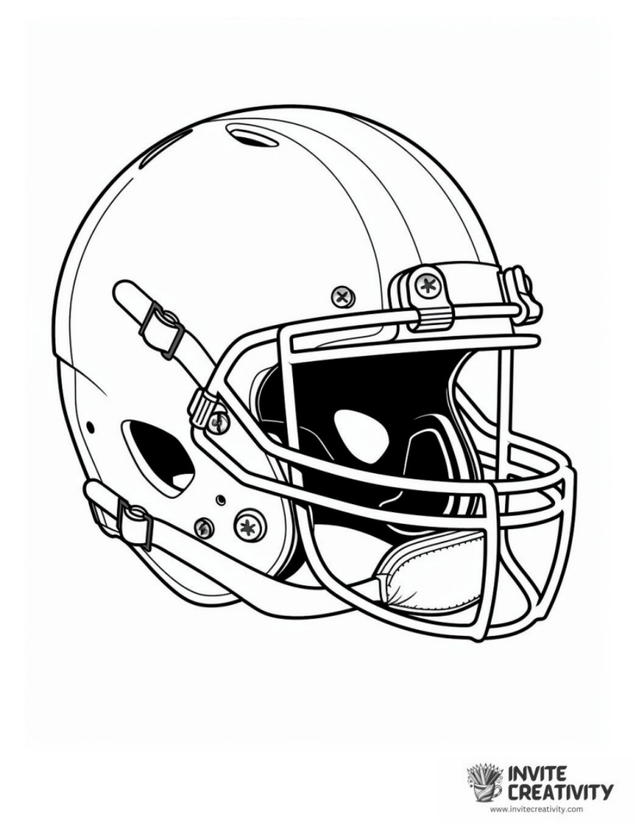 American Football Helmet