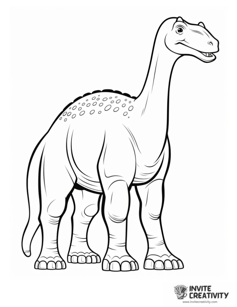 apatosaurus coloring sheet