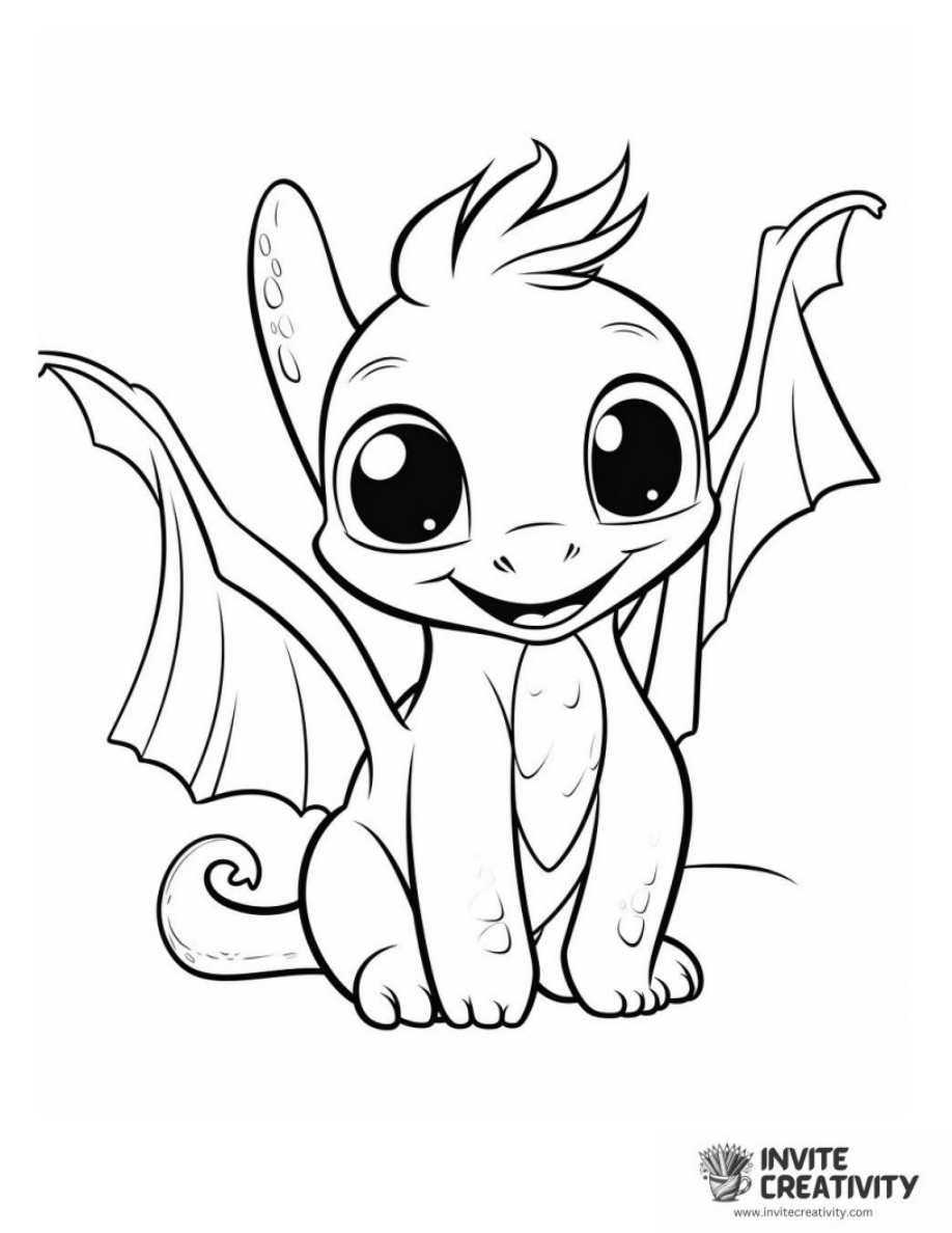 Baby Toothless Dragon