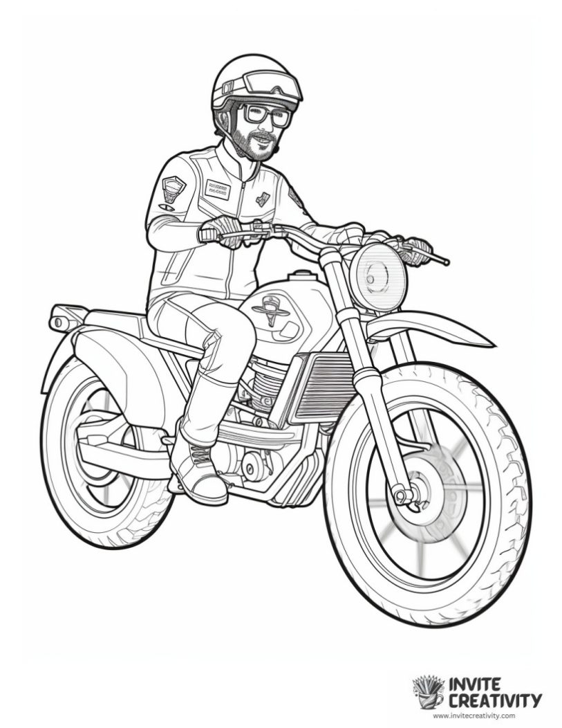 blippi coloring page
