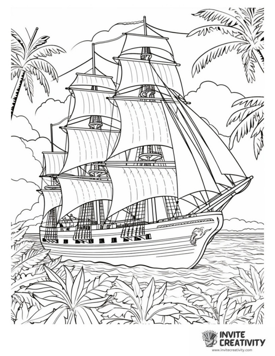Caribbean Ship