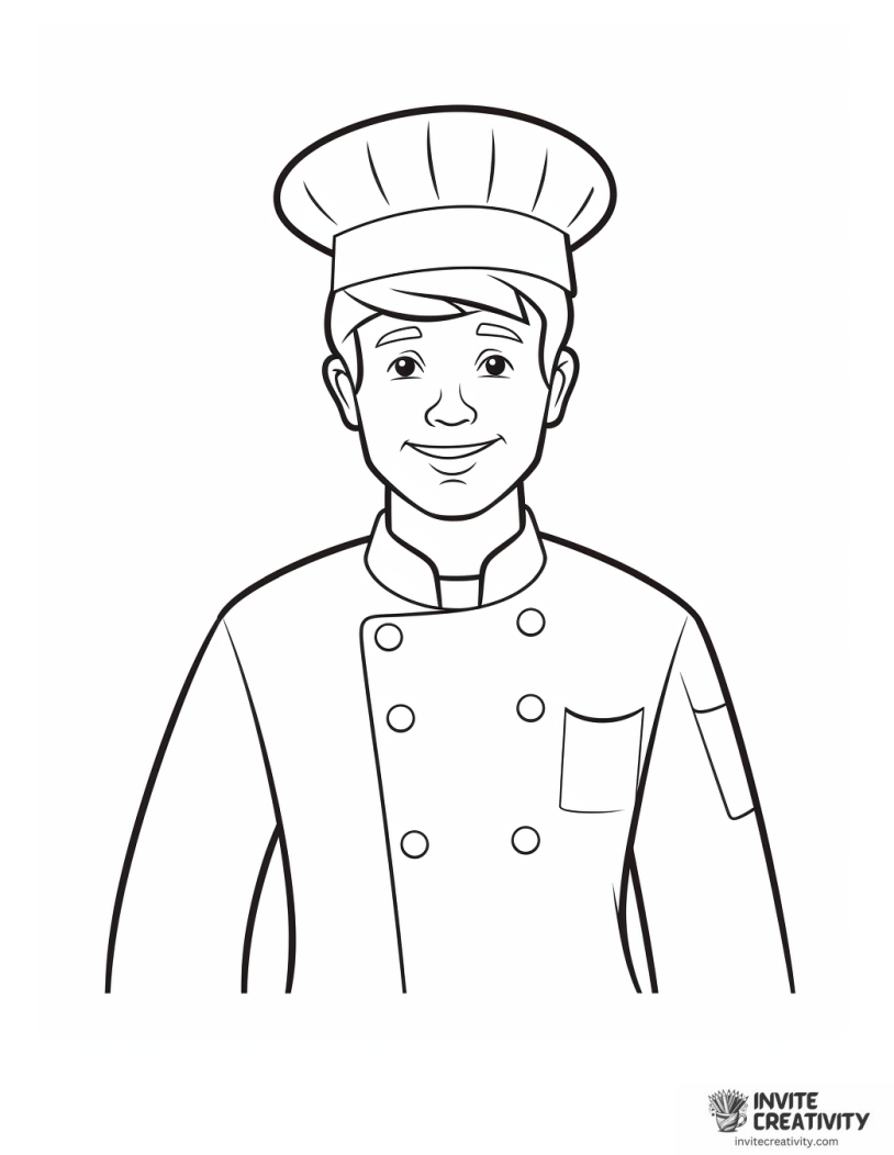 chef wearing a hat