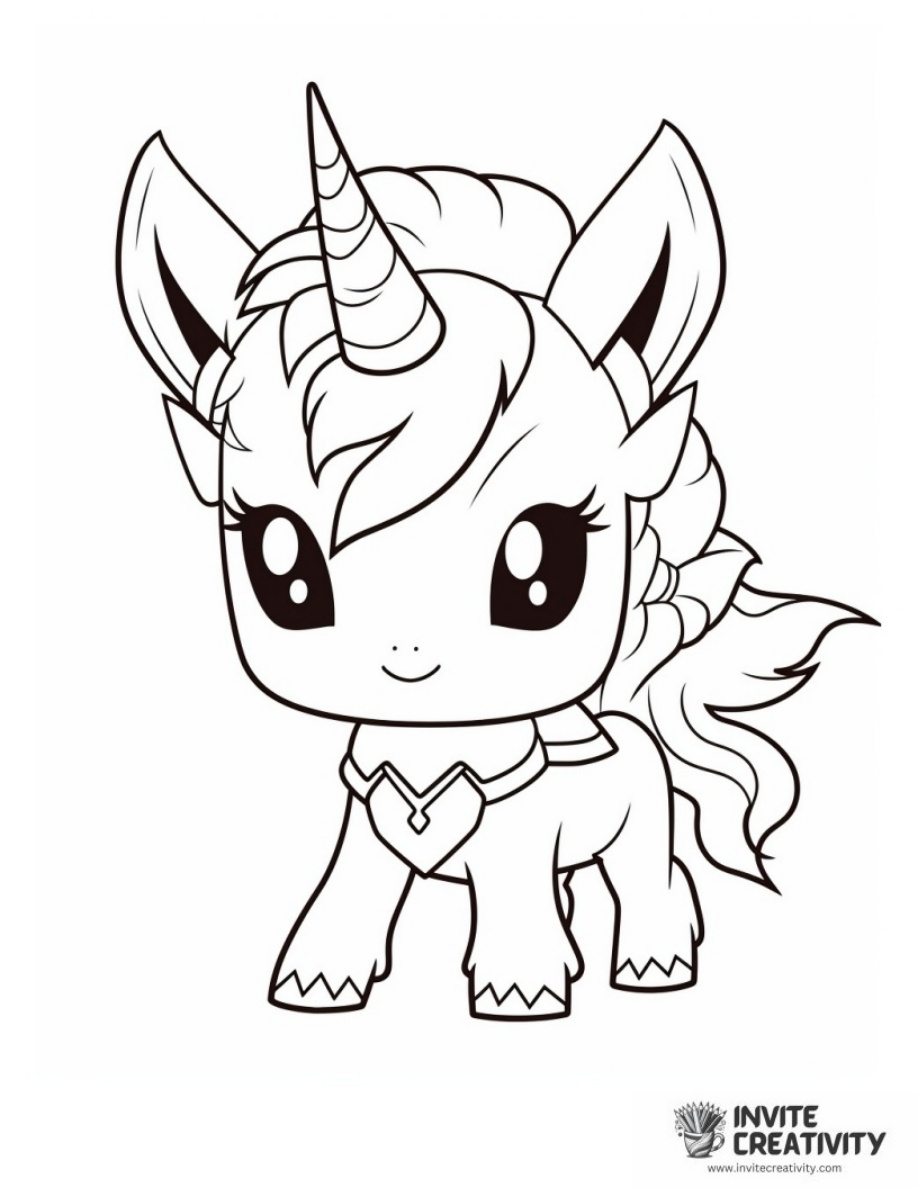 Chibi Unicorn Easy