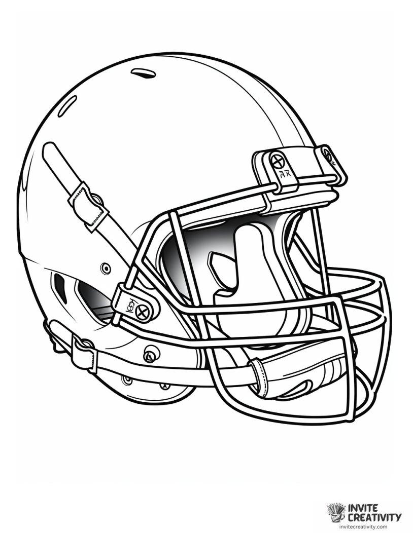 college football helmet