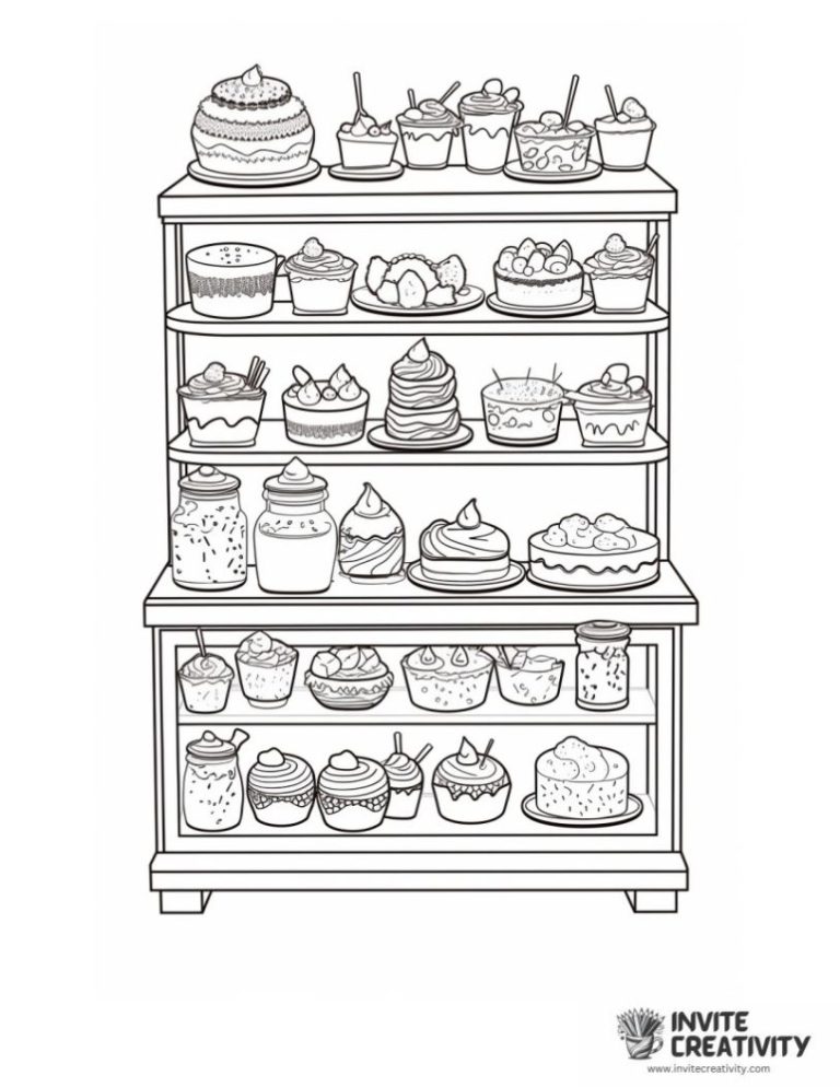 Dessert Coloring Pages (Free Printable PDFs) Invite Creativity