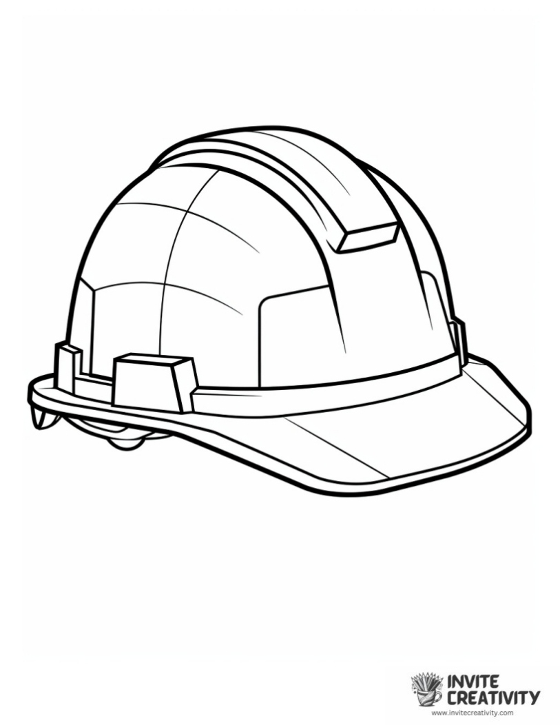 construction hat illustration