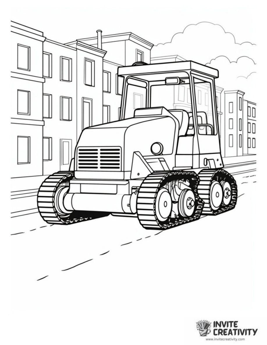 Construction Road Roller
