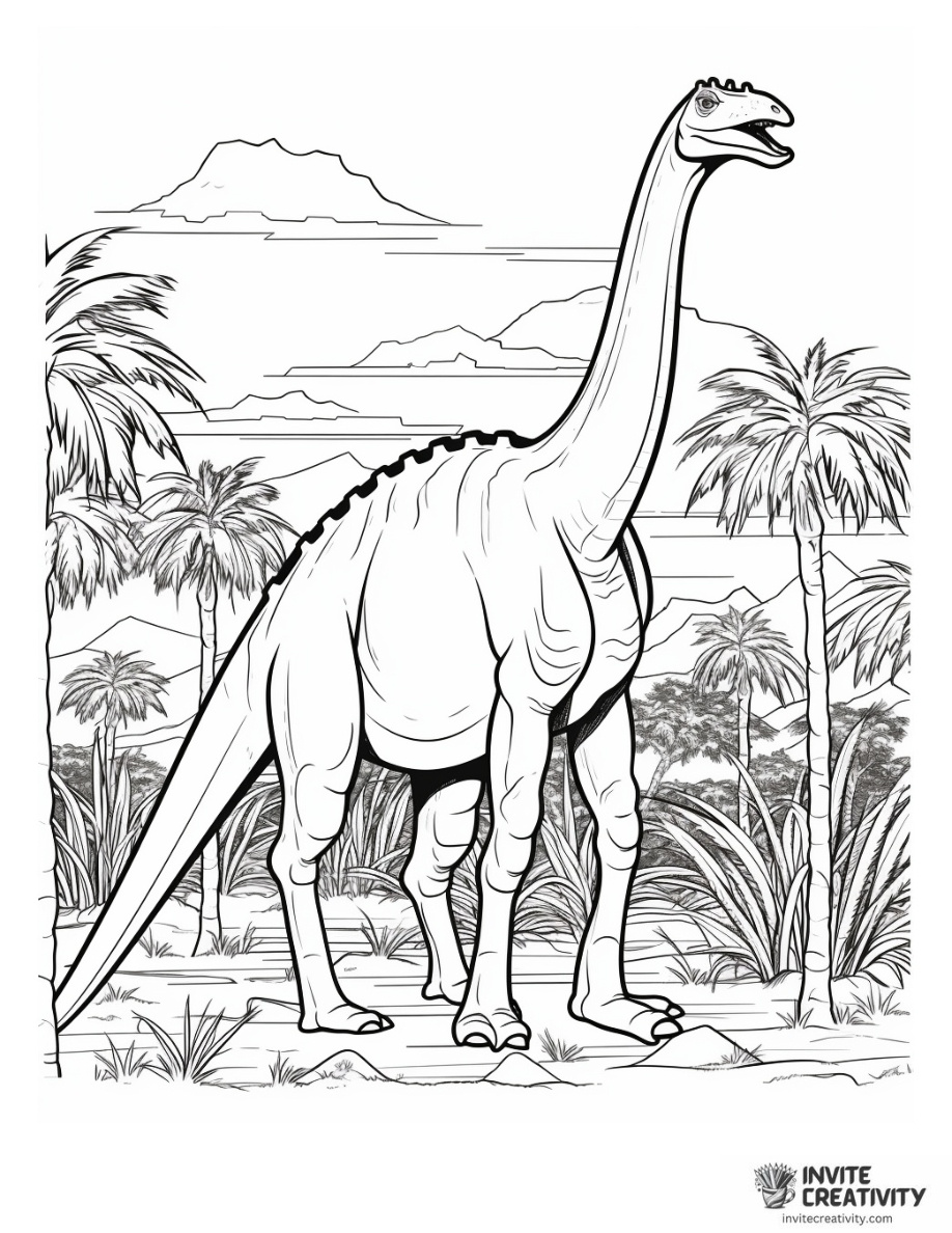 Cute Brachiosaurus Kawaii