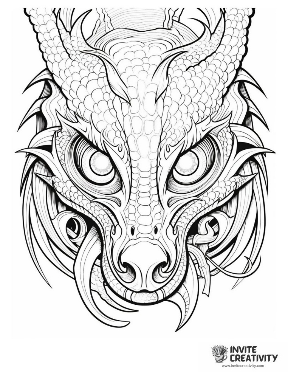 Detailed Dragon