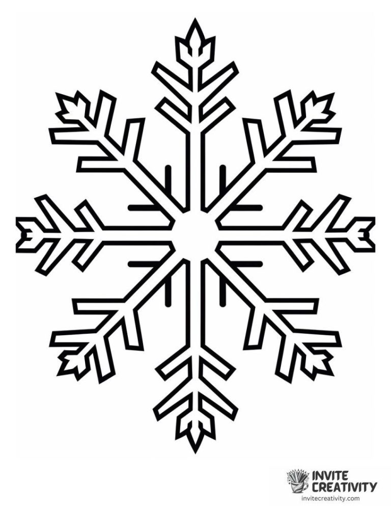 Snowflake Coloring Pages (Free Printable PDFs) - Invite Creativity