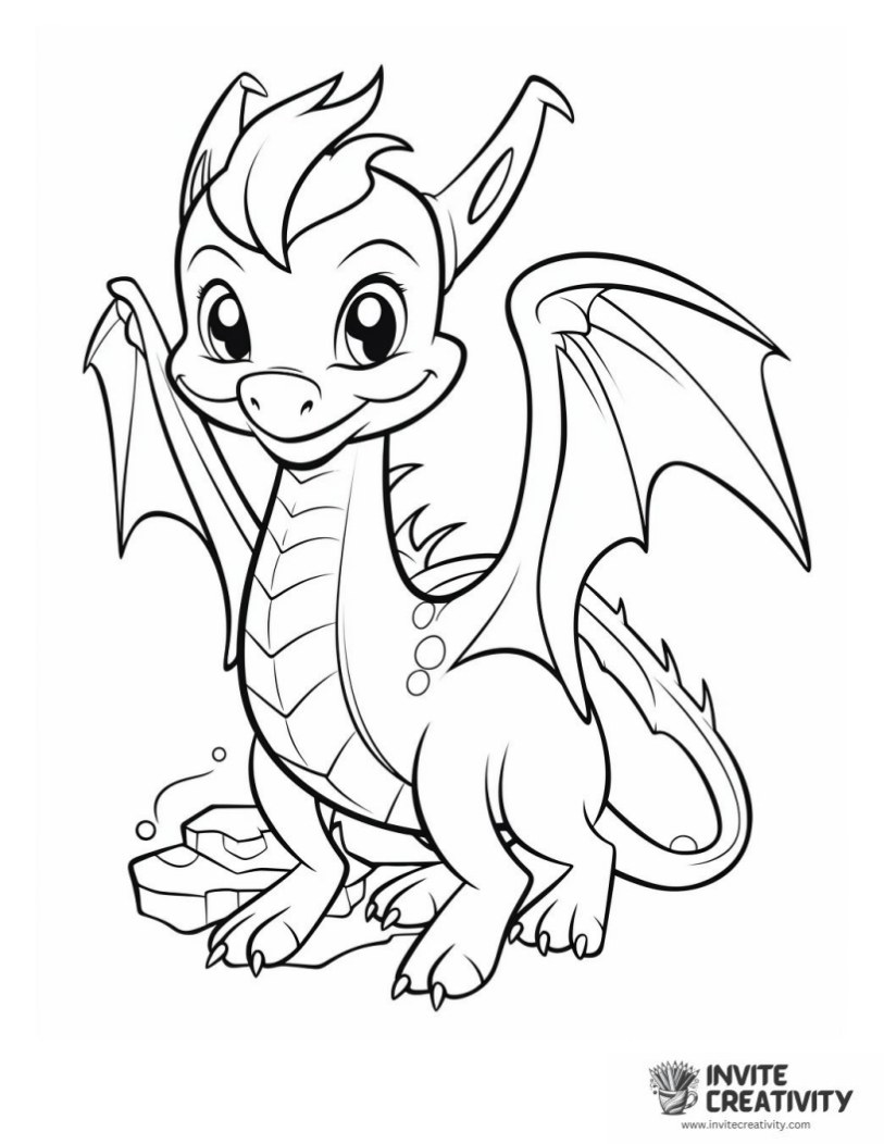 fairytale dragon for preschool