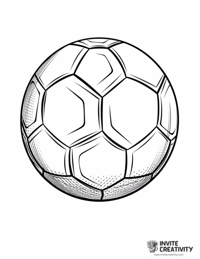 football coloring book page