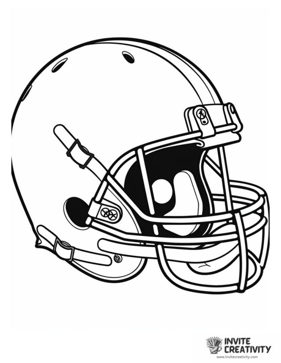 Simple to Color Football