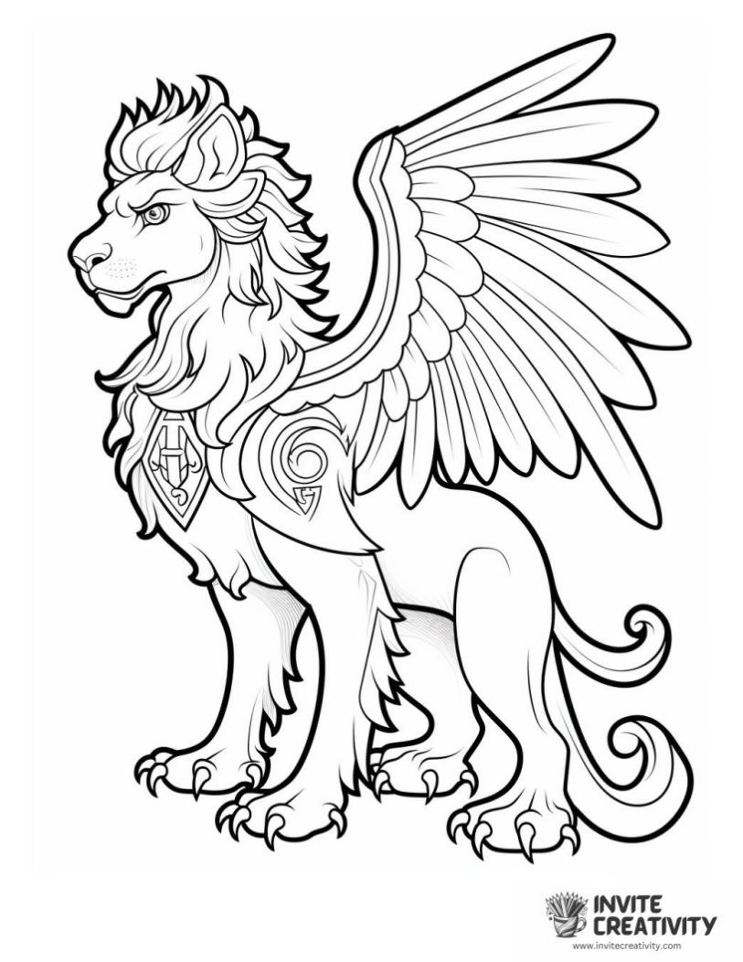 griffin to color