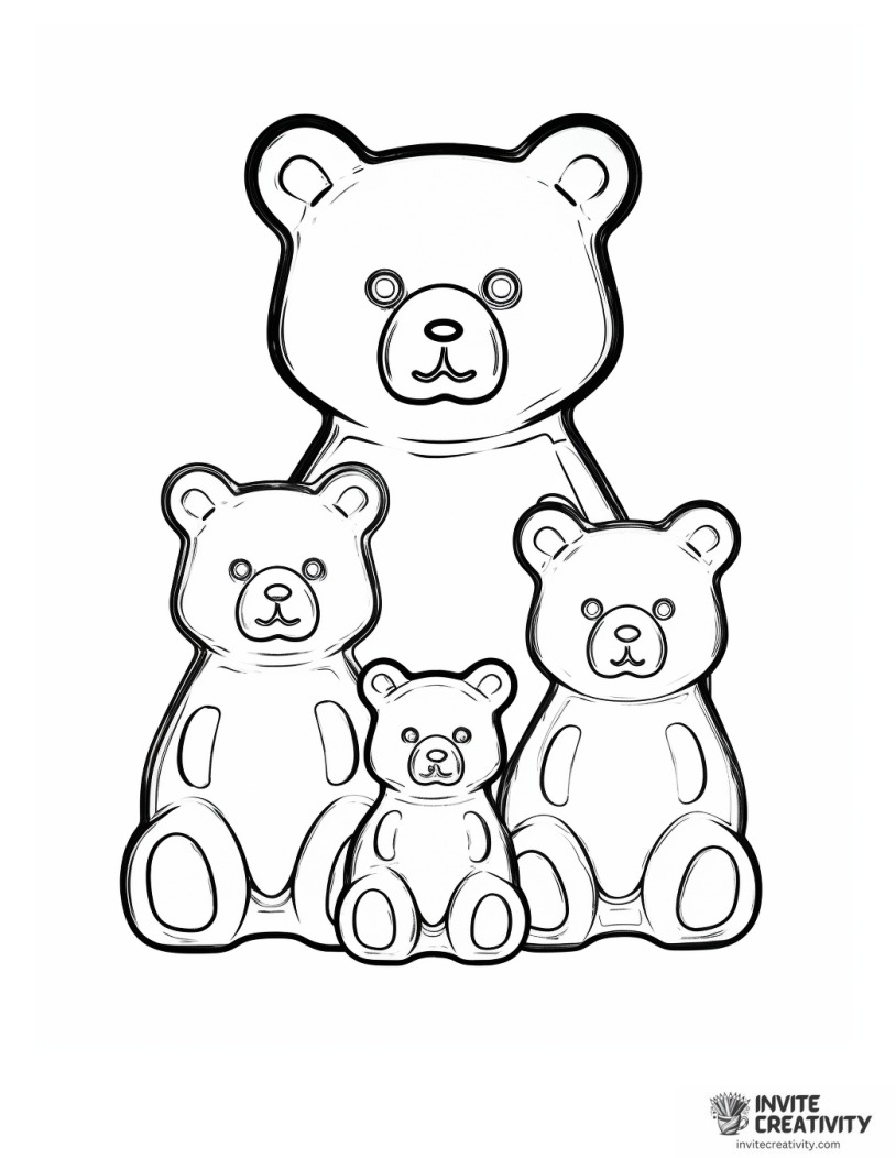 gummy bear family