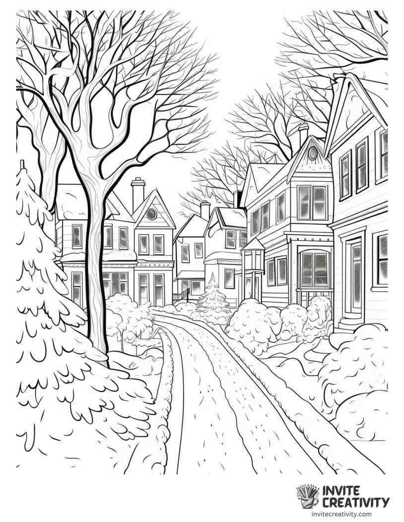 hello winter illustration