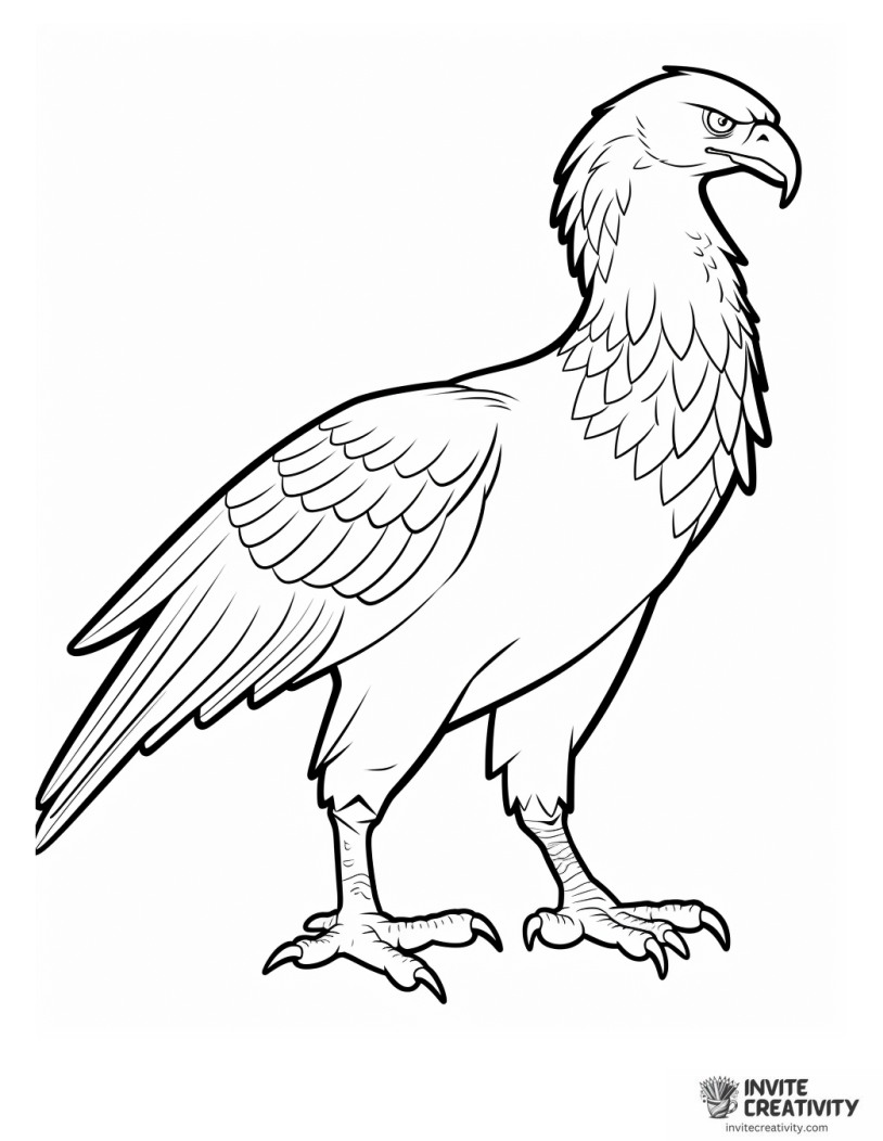 hippogriff coloring page