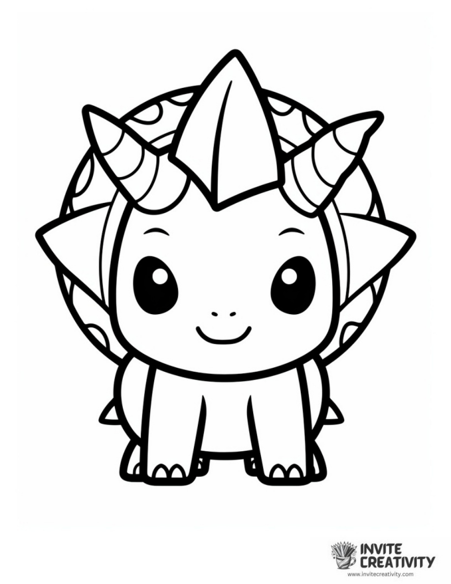 Kawaii Triceratops