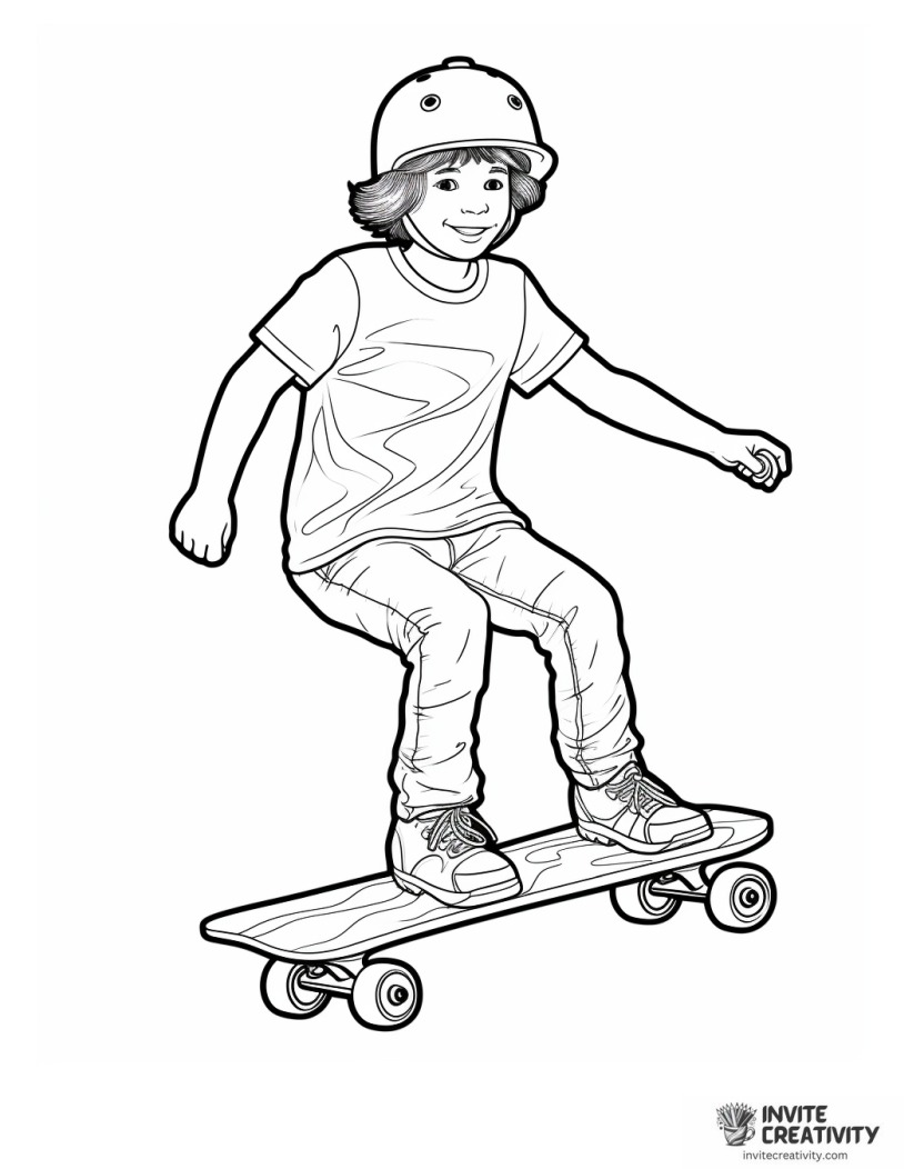 man riding a skateboard