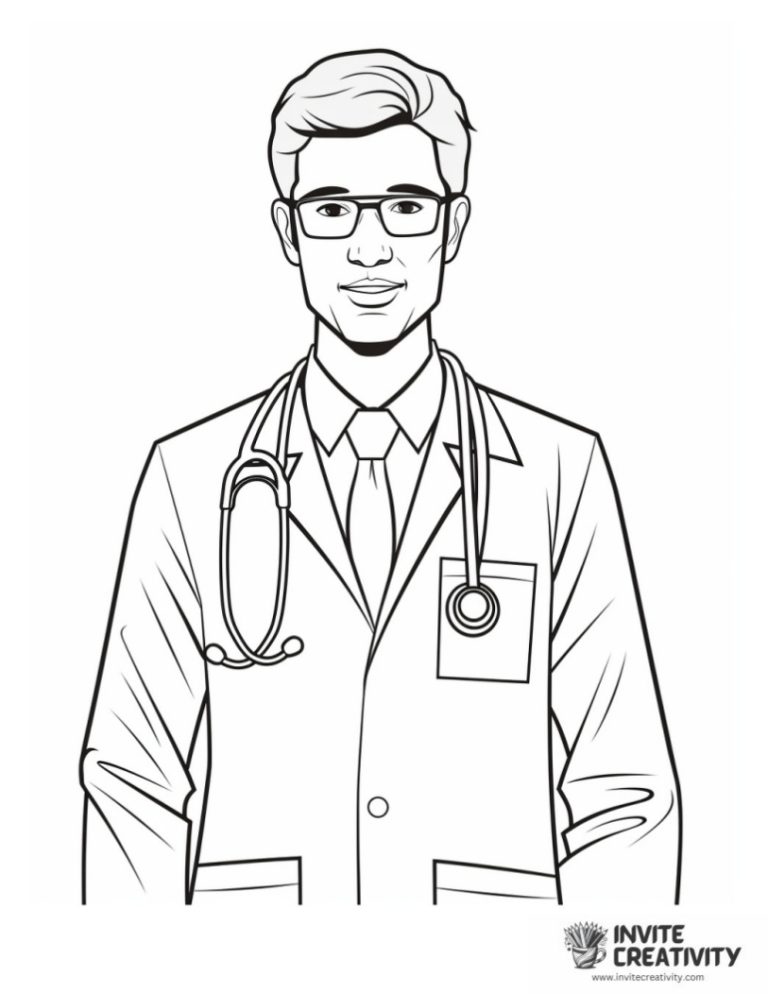 Doctor Coloring Pages (Free Printable PDFs) - Invite Creativity