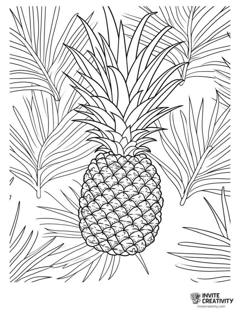 pineapple summer vibe
