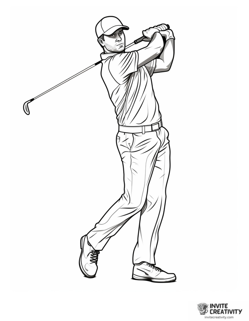 pro golfer to color