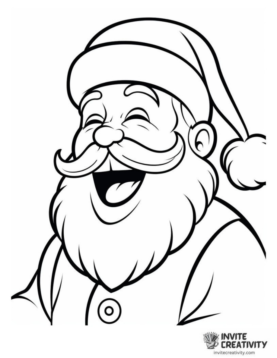 Santa Laughing Ho Ho Ho