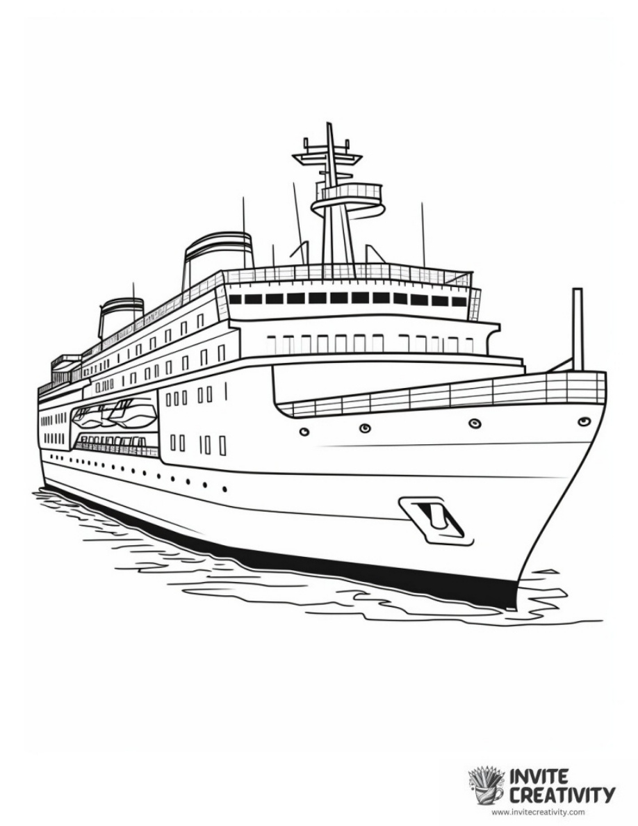 Ship Cartoon