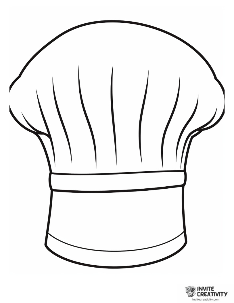 simple chef hat