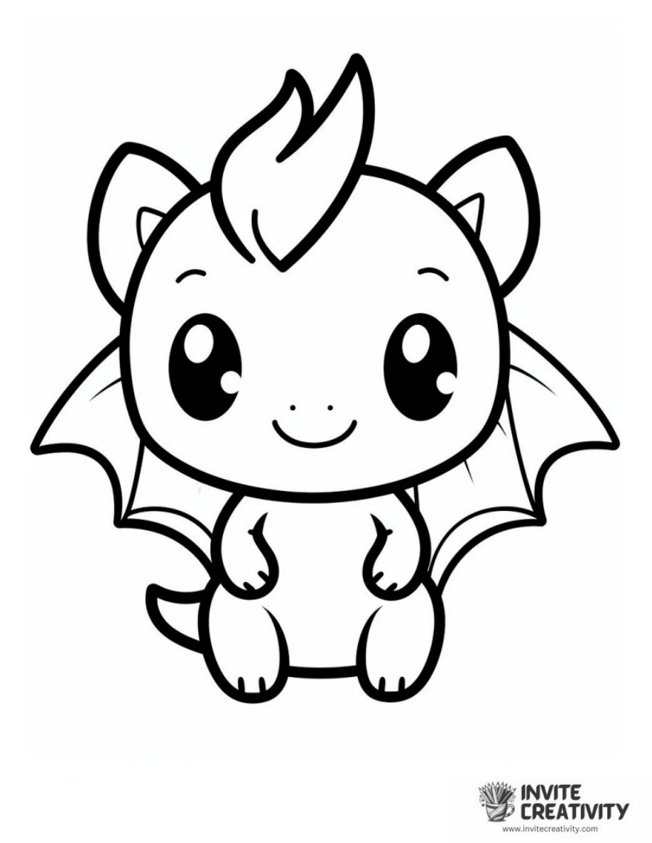 Simple Cute Dragon