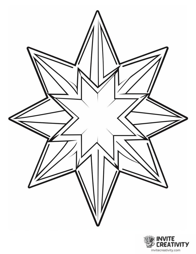 snowflake frozen Coloring page