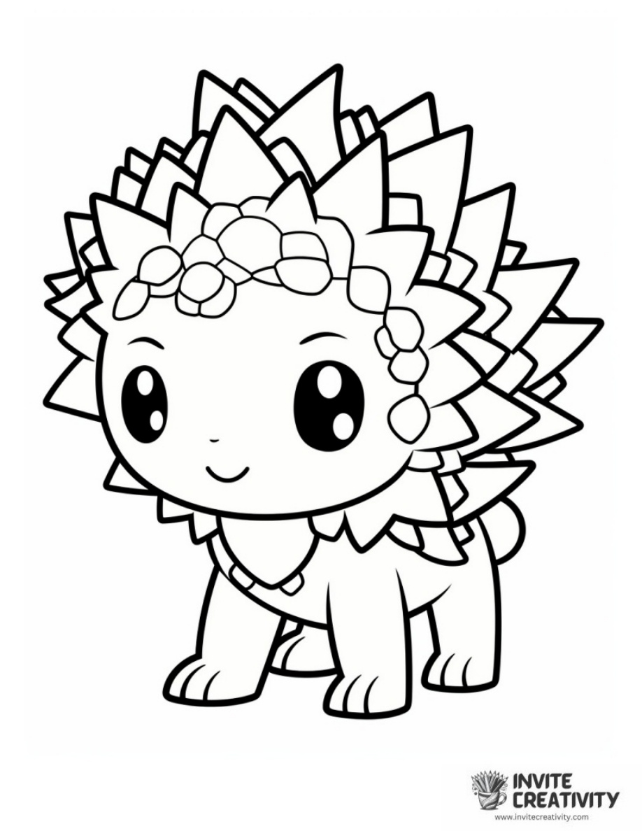 Stegosaurus Kawaii