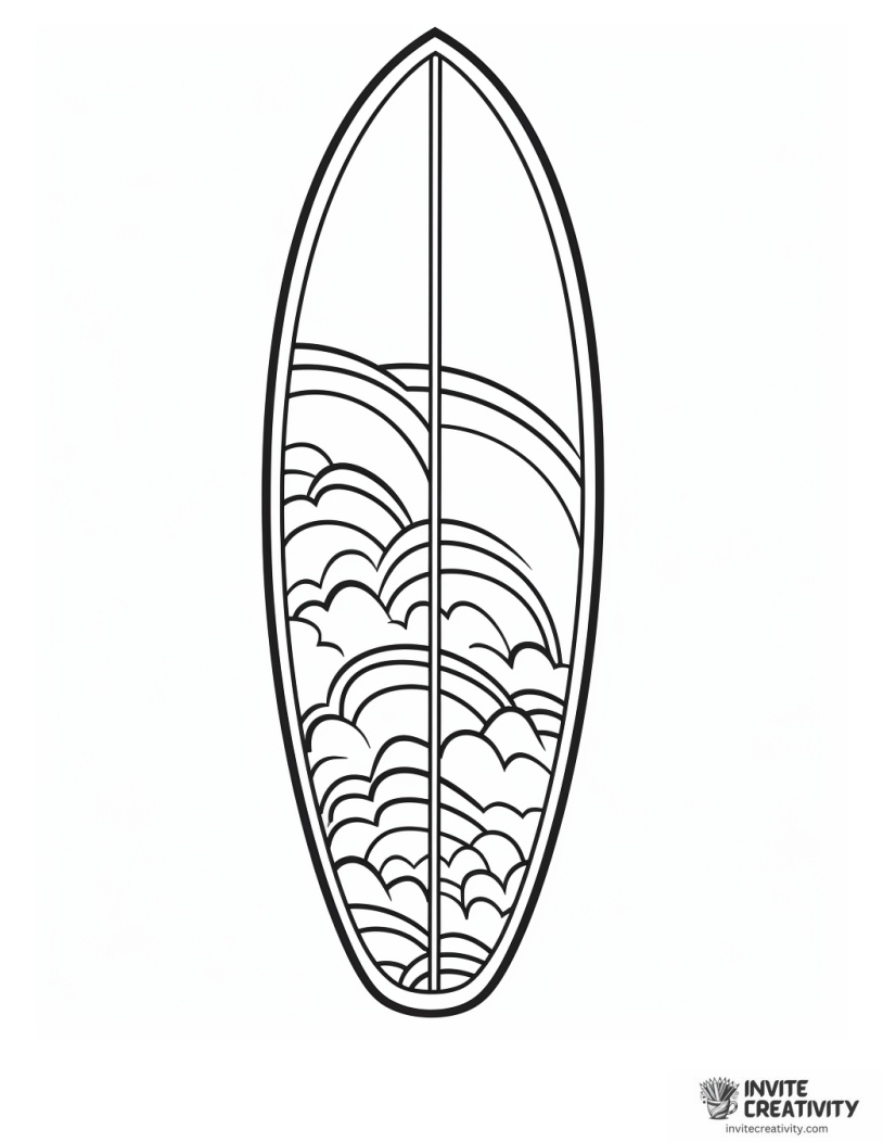 surfboard illustration