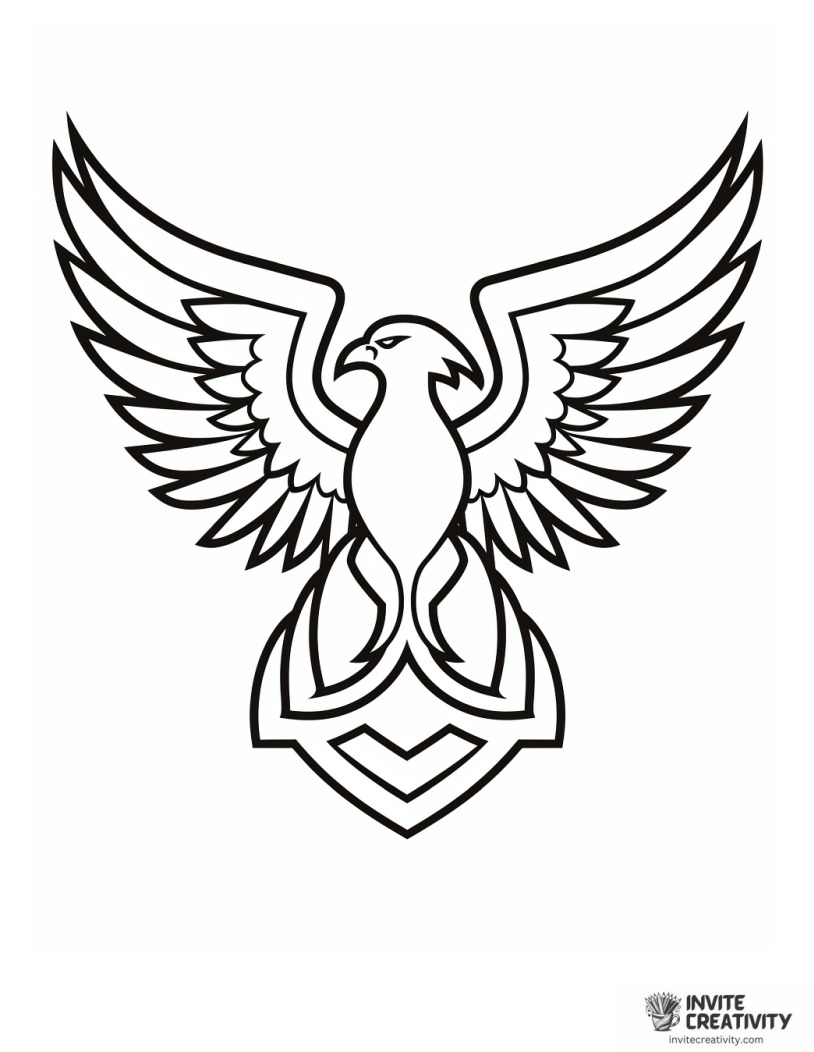 thunderbird coloring page