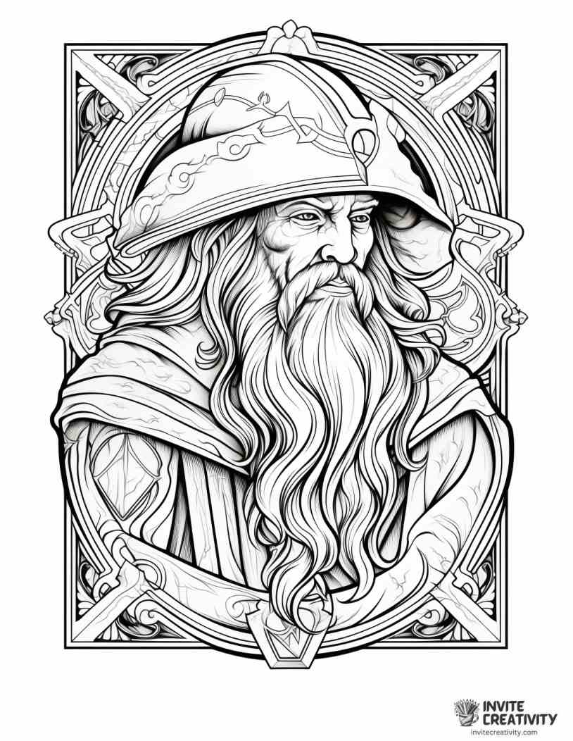 very detailed wizard