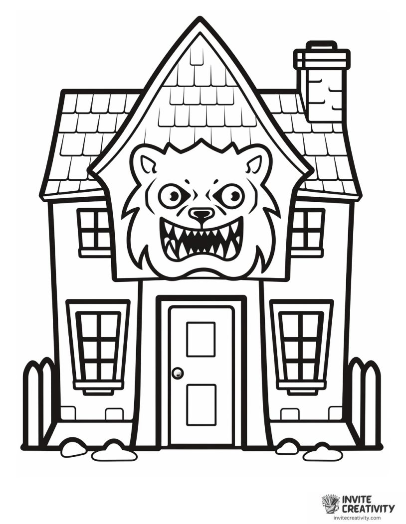 werewolf haunted house